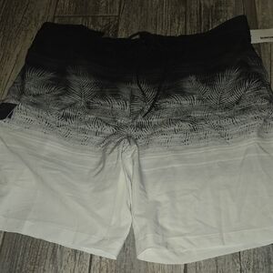 Sonoma Goods For Life Black Swim Trunks